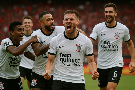 🔥 Vitória 0 x 1 Corinthians: gol no sufoco, suor e raça no Barradão!