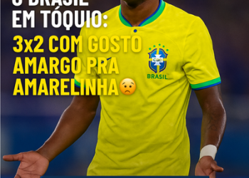 🇯🇵⚽ JAPÃO VIRA PRÁ CIMA DO BRASIL EM TÓQUIO: 3×2 COM GOSTO AMARGO PRA AMARELINHA 😭
