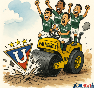 💚 Palmeiras atropela a LDU e vai à final da Libertadores como um rolo compressor
