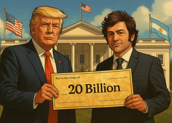 🌎💰 Trump faz aposta bilionária e vincula ajuda à vitória de Milei na Argentina