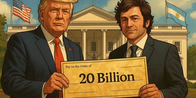 🌎💰 Trump faz aposta bilionária e vincula ajuda à vitória de Milei na Argentina