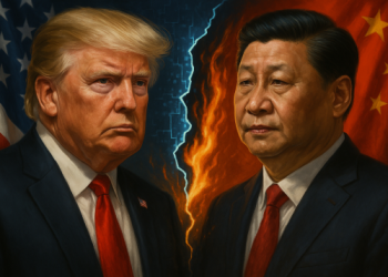 🇺🇸🔥 Trump entra em modo guerra comercial: taxa de 100% contra a China e bloqueio total de softwares críticos!