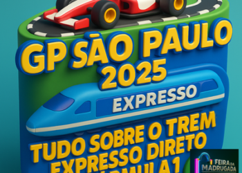 GP São Paulo 2025: tudo sobre o Trem Expresso direto pra Fórmula 1!