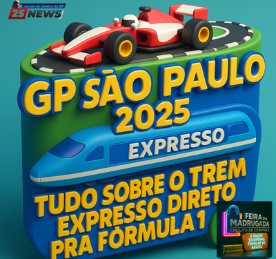 GP São Paulo 2025: tudo sobre o Trem Expresso direto pra Fórmula 1!