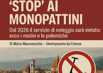 FLORENÇA DIZ “STOP” AOS PATINETES!