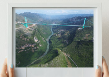 Você sabia que a  ponte mais alta do mundo é da China — e parece coisa de filme!