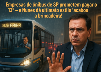 GREVE ENCERRADA! Empresas de ônibus de SP prometem pagar o 13º — e Nunes dá ultimato estilo “acabou a brincadeira!”