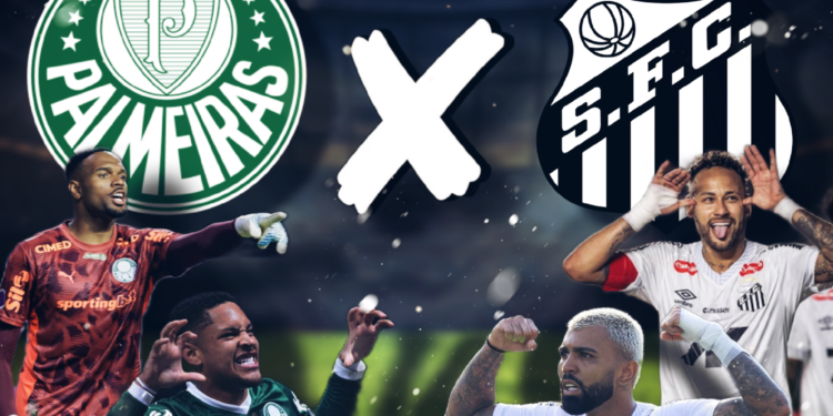 Clássico da Saudade: rivalidade centenária entre Santos e Palmeiras movimenta o Paulistão 2026