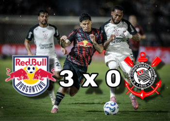 Bragantino domina e goleia o Corinthians por 3 a 0 no Paulistão