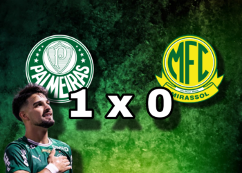 Palmeiras mantém 100% de aproveitamento e vence Mirassol por 1 a 0
