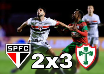 Em jogo eletrizante, Portuguesa bate o São Paulo por 3 a 2 e conquista vitória histórica no Paulistão 2026