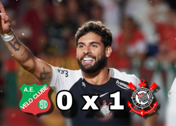 Gol de Yuri Alberto garante vitória do Corinthians sobre o Velo Clube no Paulistão