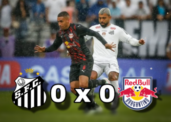 Santos empata com o Bragantino em jogo morno no Paulistão