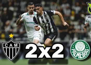 Atlético Mineiro e Palmeiras empatam em jogo intenso na estreia do Brasileirão 2026