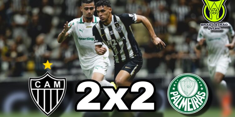 Atlético Mineiro e Palmeiras empatam em jogo intenso na estreia do Brasileirão 2026