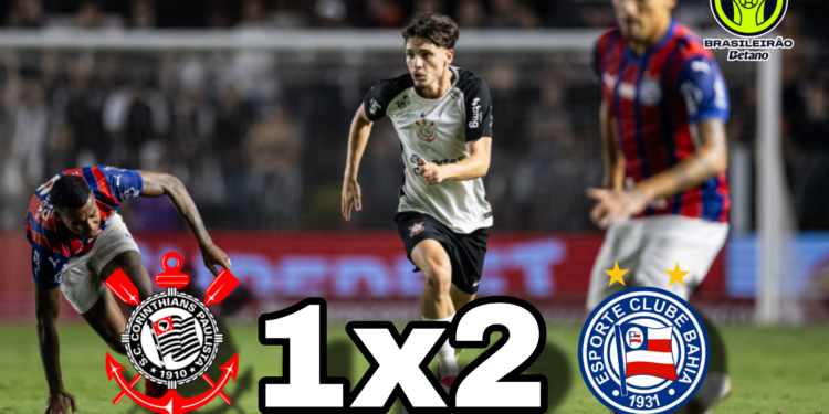 Corinthians sai na frente, mas Bahia vira e estreia com vitória no Brasileirão 2026
