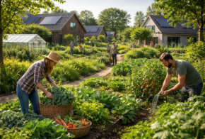 ÉDEN OBRIGATÓRIO: Conheça o bairro na Holanda onde moradores devem ter uma horta em 50% do terreno