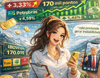 Bolsa bate recorde, dólar cai e mercado entra no “modo confiante”