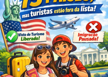 EUA suspendem vistos para 75 países, mas turistas estão fora da lista