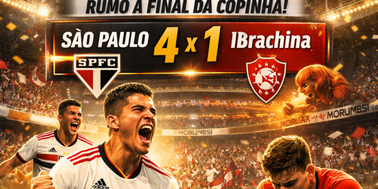 Ibrachina:Do Paraíso à Consolação: São Paulo goleia por 4×1 e vai à FINAL