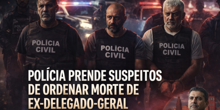  Três suspeitos de planejar execução do ex-Delegado Geral da Polícia Civil de SP são presos, hoje.
