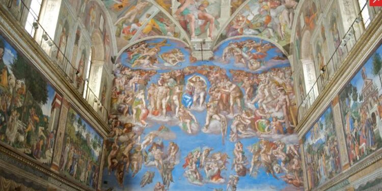RENASCIMENTO LUMINOSO: Jesus ganha “nova aparência” com restauração histórica do Juízo Final no Vaticano