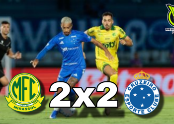 Mirassol 2 x 2 Cruzeiro: empate movimentado agita a rodada do Brasileirão 2026