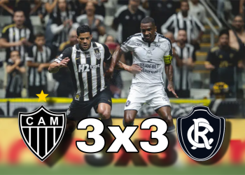 Empate de tirar o fôlego: Atlético-MG e Remo brilham em 3 a 3 no Brasileirão 2026