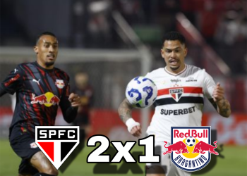 São Paulo sobrevive à pressão, vence o Bragantino e está na semifinal do Paulistão