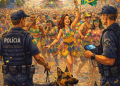 Carnaval Blindado: 5,2 mil policiais nas ruas de SP e drones vigiando a folia