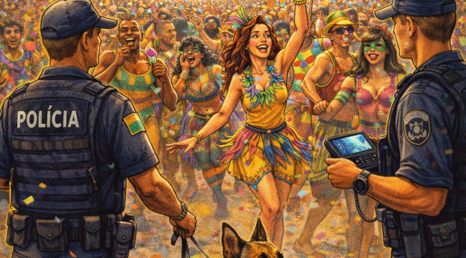 Carnaval Blindado: 5,2 mil policiais nas ruas de SP e drones vigiando a folia