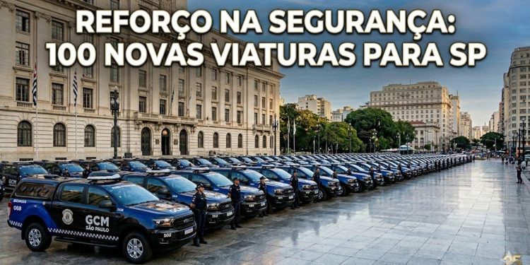 SEGURANÇA REFORÇADA: GCM de São Paulo recebe 100 novas viaturas para ampliar patrulhamento nos bairros.