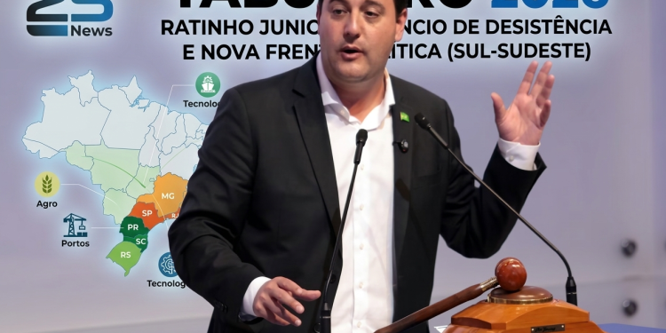 TABULEIRO 2026: Ratinho Junior desiste da Presidência e foca em coalizão para o Governo do Paraná e Sudeste