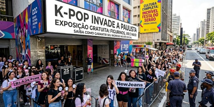 K-POP NA PAULISTA: Exposição gratuita traz figurinos originais e experiência imersiva para o coração de SP.