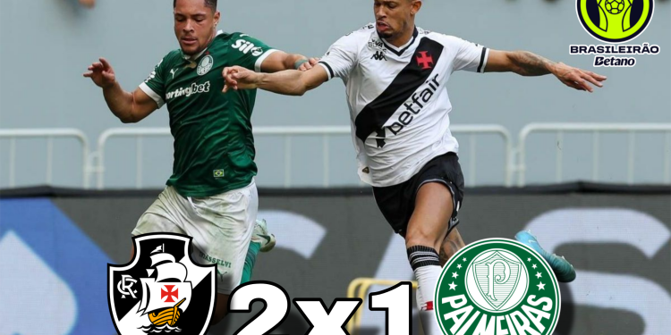 Vasco vence o Palmeiras de virada e respira no Brasileirão 2026