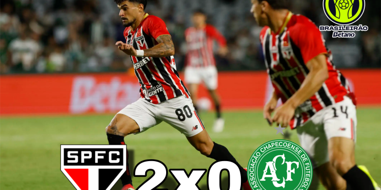 São Paulo vence a Chapecoense e assume liderança do Brasileirão 2026