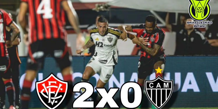 Vitória vence Atlético por 2 a 0 e se afasta da parte de baixo da tabela no Brasileirão 2026