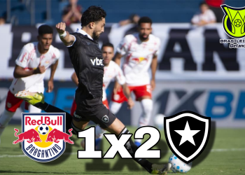 Botafogo vence o Bragantino fora de casa e respira no Brasileirão 2026