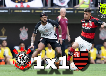 Corinthians e Flamengo empatam em jogo quente e marcado por polêmicas de arbitragem no Brasileirão 2026