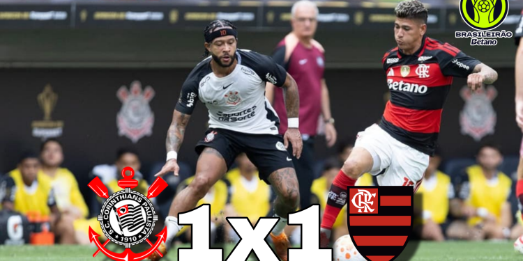 Corinthians e Flamengo empatam em jogo quente e marcado por polêmicas de arbitragem no Brasileirão 2026