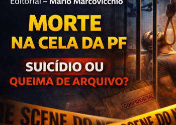 Editorial: Mário Marcovicchio 360 graus- MORTE NA CUSTÓDIA DA POLICIA FEDERAL. SUICÍDIO OU QUEIMA DE ARQUIVO?