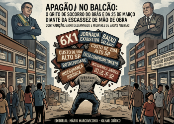 Editorial Mário Marcovicchio 360 graus: O Brasil Que Despreza o Balcão-Brás e a 25 de Março gritam por socorro