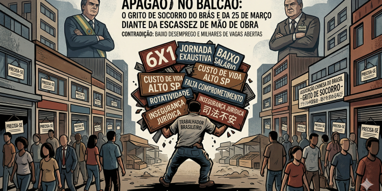 Editorial Mário Marcovicchio 360 graus: O Brasil Que Despreza o Balcão-Brás e a 25 de Março gritam por socorro