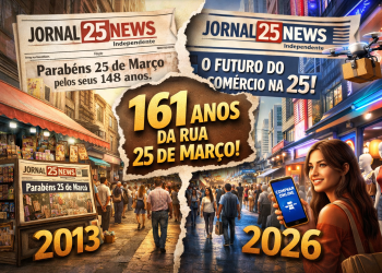 🗞️ 25 DE MARÇO COMPLETA 161 ANOS: DA CONSTITUIÇÃO DO BRASIL AO MAIOR CENTRO COMERCIAL DA AMÉRICA LATINA