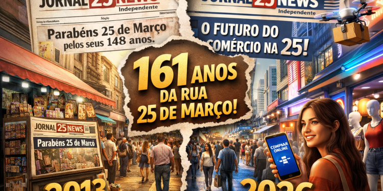 🗞️ 25 DE MARÇO COMPLETA 161 ANOS: DA CONSTITUIÇÃO DO BRASIL AO MAIOR CENTRO COMERCIAL DA AMÉRICA LATINA