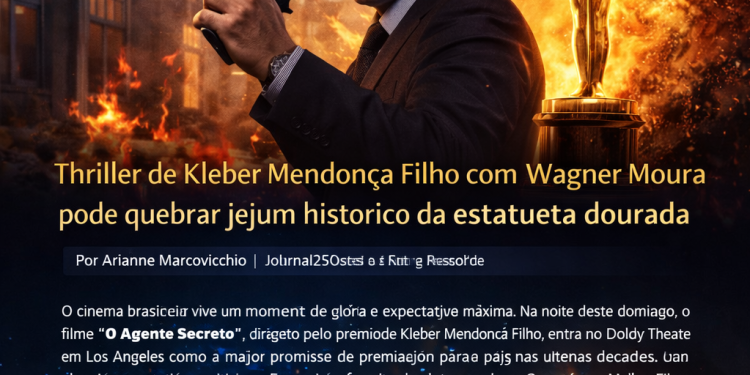 Brasil no topo do cinema mundial: “O Agente Secreto” é o grande favorito ao Oscar 2026