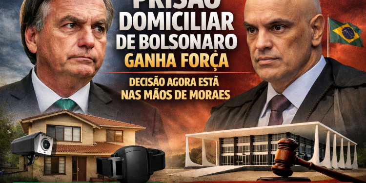 PRISÃO DOMICILIAR DE BOLSONARO GANHA FORÇA: PROCURADORIA MUDA POSIÇÃO E PRESSÃO AGORA ESTÁ NAS MÃOS DE MORAES
