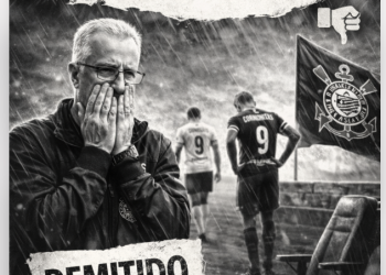 CORINGÃO SEM TÉCNICO:  DORIVAL JÚNIOR FOI DEMITIDO DO CORINTHIANS APÓS A DERROTA EM CASA PARA O INTERNACIONAL