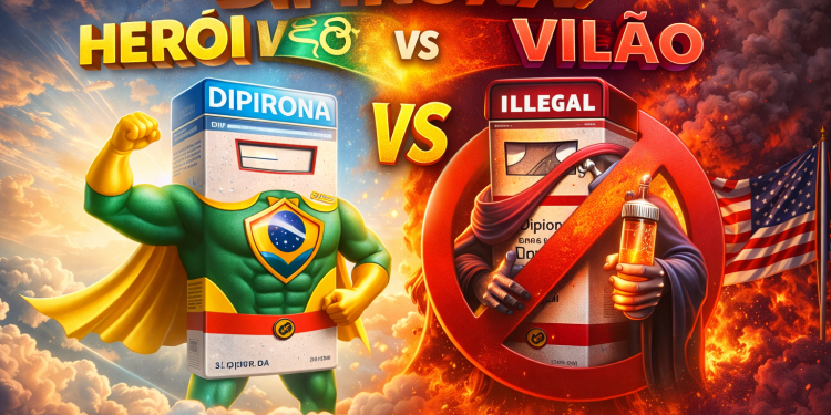 DIPIRONA: HERÓI NACIONAL OU VILÃO PROIBIDO? POR QUE O REMÉDIO MAIS USADO NO BRASIL É BANIDO NOS EUA