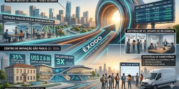 FUGA DE CÉREBROS (E DE CNPJS):  Êxodo de empreendedores para o Vale do Silício desafia fundos de VC no Brasil.